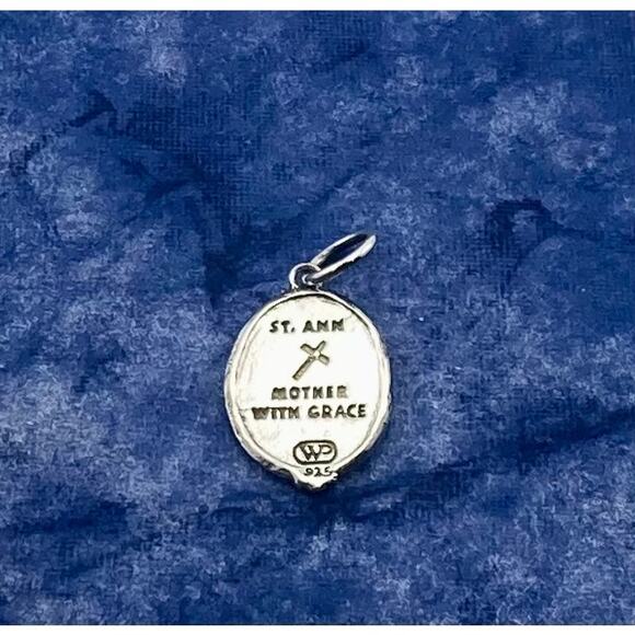 Waxing poetic St Ann charm - Picture 3 of 3
